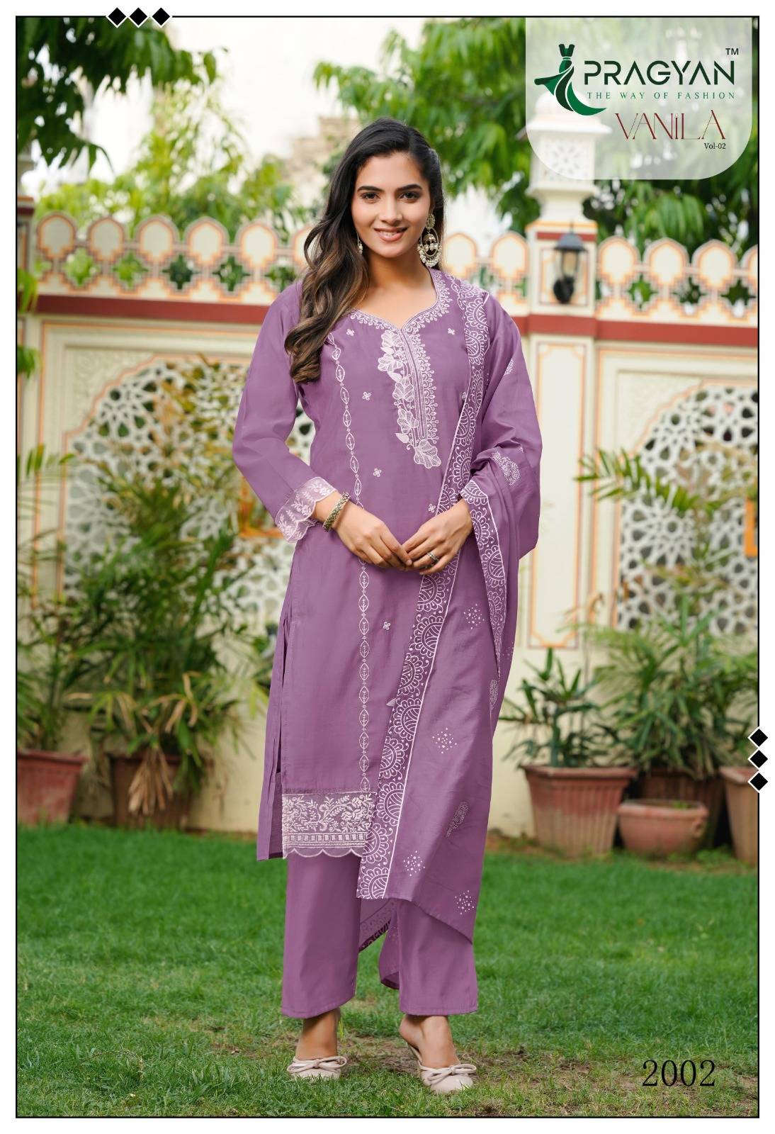 VANILA 2 By Pragyan 2001 to 2006 Series Designer Festive Suits Beautiful Fancy Stylish Colorful Party Wear & Occasional Wear Romansilk Dress At Wholesale Price